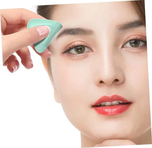 Vista 9 de Healifty 4sets ceja maquinilla de afeitar Set Trimmer Shaper Facial depilación diseño compacto 6 unids* 4