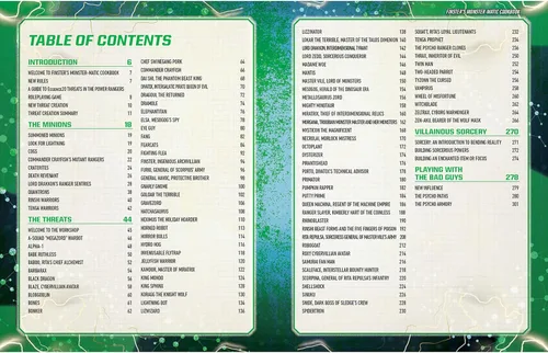 Vista 3 de Renegade Game Studios: Power Rangers RPG Finster's Monster-Matic Cookbook Sourcebook - Libro de tapa dura, juego de rol, crea más de 100 amenazas, a