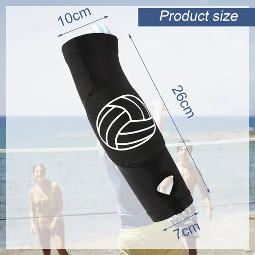Vista 2 de Yxmeiguo Mangas de brazo de voleibol para pasar el antebrazo con almohadillas de protección, regalos de equipo de voleibol para jóvenes