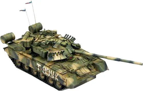 Maquetas de Tanques, Ruso T-80UK MBT Kits Modelo de Plástico, Escala 1/35,11 x 4.1Pulgadas