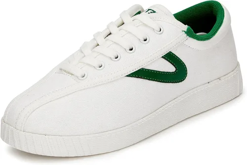 TRETORN Nyliteplus - Tenis de lona con cordones para mujer, estilo clásico vintage