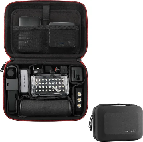 PGYTECH Estuche de transporte para cámara, caja de almacenamiento para DJI FPV, bolsa de transporte de batería compatible con OSMO Pocket 2 DJI