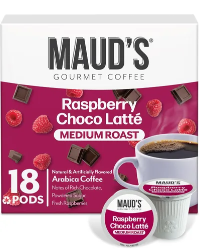 Vista 67 de Maud's - Cápsulas de café reciclables, compatibles con la cafetera Keurig K-Cup, una sola porción de café 100% arábica de tueste medio, 18
