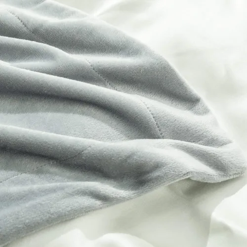 Vista 3 de NTBAY - Juego de funda de duvet de terciopelo, juego de funda de duvet de franela con cierre de cremallera