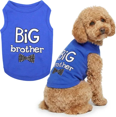 Vista 20 de Playera parisina para perros con palabras bordadas "I Love My Mommy" - 100% algodón, camiseta rosa para perros - Chaleco sin mangas para mascotas
