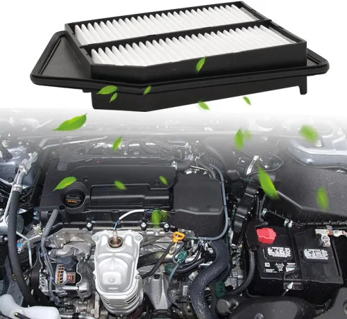 Vista 10 de Filtro de aire, (CA12050) Filtro de aire del motor Compatible con modelos Honda - Civic 2016 2017 2018 2019 2020 2021, CR-V 2017 2018 2019 2020 2021
