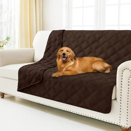 Vista 56 de Smiry Funda Manta Impermeable para Cama de Perro, Manta Suave Reversible para Mascotas, Lavable a Prueba de Fugas, Funda para Gatos y Perros
