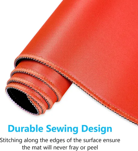 Vista 127 de Dapesuom Alfombrilla grande para mouse, alfombrilla de mouse para juegos extendida con bordes cosidos, alfombrillas de escritorio de tamaño completo