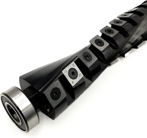 Vista 4 de Herramienta de carpintería Cabeza de corte en espiral y cabezal de corte helicoidal para Dewalt Planer DW735-OEM