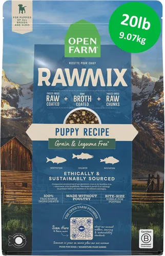 Vista 20 de Open Farm RawMix - Alimento seco para perros sin granos, croquetas de raza