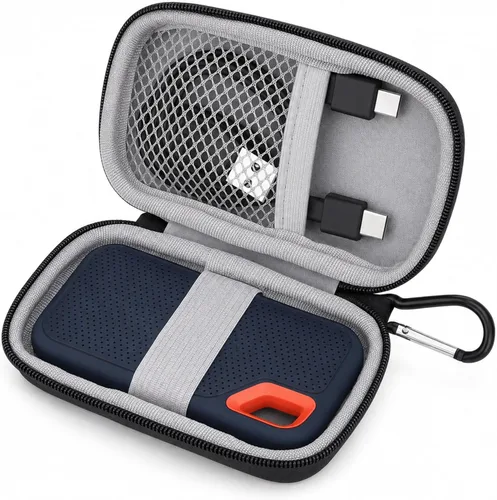 Funda rígida compatible con SSD portátil SanDisk Extreme - Carcasa externa