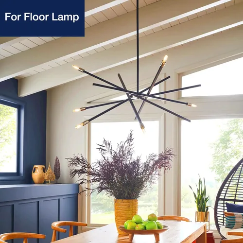 Vista 3 de FLSNT Bombillas LED de candelabro equivalentes a 60 W, bombillas LED regulables T6/T25 para candelabro, 90+ alto CRI, 2700 K blanco suave, base E12