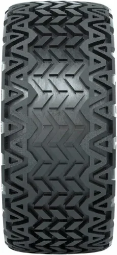 Vista 6 de GTW Combo de ruedas y neumáticos para carrito de golf de 14 pulgadas GTW Titan negro mate/ruedas mecanizadas en neumáticos Predator todo terreno