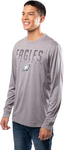 Vista 109 de Ultra Game Camiseta de manga larga oficial de la NFL para llevar el día del partido, para hombre