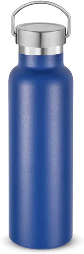 Vista 43 de Neihepal Paquete de 4 botellas de agua aisladas de 20 onzas, botella deportiva de doble pared de acero inoxidable con tapa de asa, termo