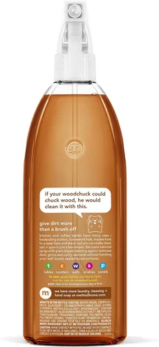 Vista 2 de Method Daily Wood Spray 28oz, Almond (El empaque puede variar)