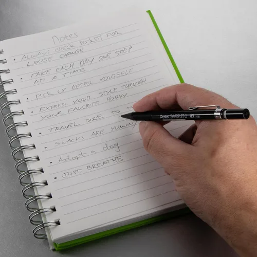 Vista 6 de Pentel Sharplet-2 - Portaminas automáticas (0.020 in), negro, 1 paquete (A125BP-K6)