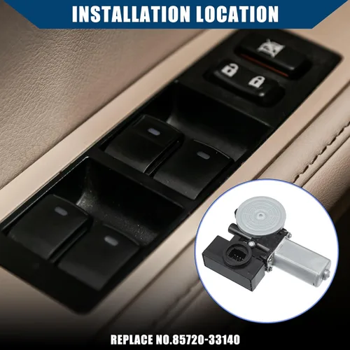 Vista 2 de No 85720-33140 / Motor de ventana delantera izquierda/motor de ventana eléctrica para Lexus ES300 2002-2003 para Lexus ES330 2004-2006 / Motor