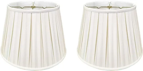 Vista 11 de Royal Designs - Pantalla básica para lámpara Empire, diseño de pliegues ingleses, Oro Antiguo, 11 x 18 x 12 pulgadas
