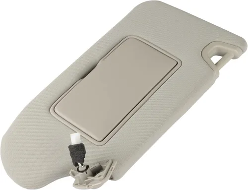 Vista 55 de ECCPP 74310-0T022-A1 Visera solar del lado derecho del pasajero con espejo para Toyota Venza 2009, 2010, 2011, 2012, 2013, 2014, 2015, 2016