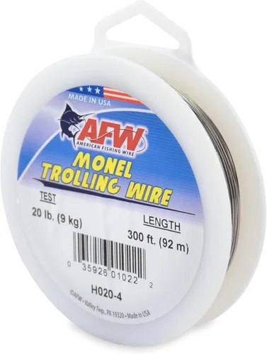 Vista 8 de Alambre de pesca americano Monel Trolling Wire (un solo hilo)