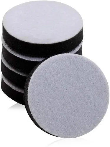 SPEEDWOX Almohadilla de esponja suave de 2 pulgadas con gancho y bucle, paquete de 5 almohadillas de espuma suave, esponja de lijado, almohadilla de