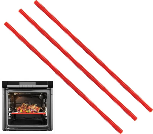 Funda extra larga de 22 pulgadas para horno, protector de silicona para horno, resistente al calor, protector de borde de estante de horno, sin BPA