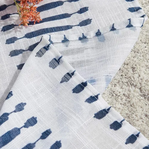 Vista 2 de PONY DANCE - Cortinas transparente con apariencia de lino, con ojales