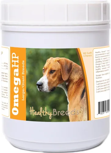 Vista 156 de Healthy Breeds Affenpinscher Omega HP - Masticables suaves para piel y pelaje, 60