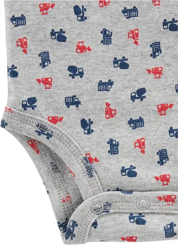 Vista 2 de Simple Joys by Carter's Unisex Babies' Long-Sleeve Bodysuit, Pack of 5