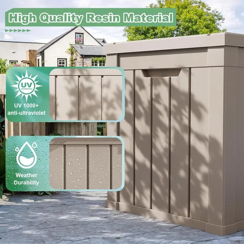 Vista 87 de DRATO Cajas de terraza, caja de almacenamiento al aire libre de 30 galones para cojín de patio, herramientas de jardín, impermeable y resistente a