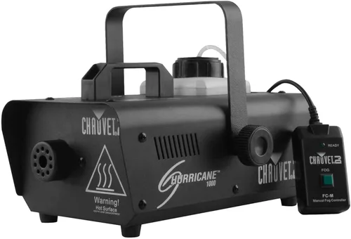 Vista 3 de CHAUVET DJ Hurricane 1000 1L Pro Fog/Smoke Machine w/Wired and Wireless Remote