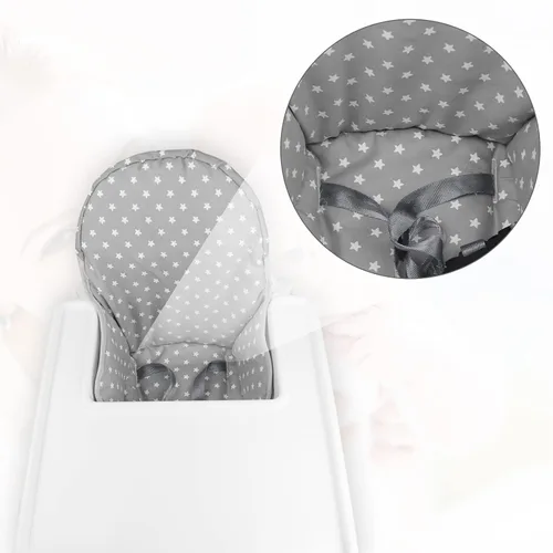 Vista 10 de twoworld Cojín para silla alta IKEA Antilop, funda de asiento para silla alta de bebé, cojín para silla alta IKEA Antilop (patrón animal)