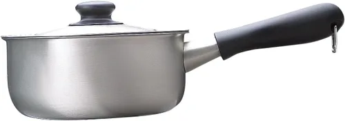 Vista 2 de Sori Yanagi Cacerola de acero de tres capas de fabricación japonesa 18p (acero inoxidable + aluminio de 3 capas - mate) IH Correspondence
