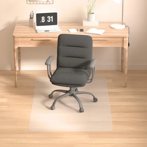 Vista 6 de Tapete para silla de oficina para suelo de madera dura y azulejos, 36 x 48 pulgadas, antideslizante, protector de piso resistente, fácil