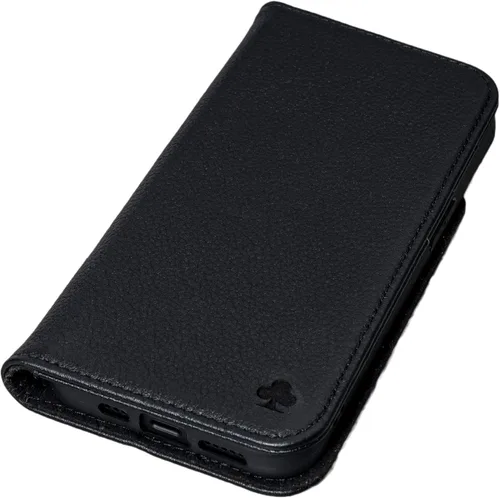 Vista 10 de Porter Riley - Funda de cuero para iPhone XR. Funda de piel auténtica premium con ranuras para tarjetas, soporte horizontal, marco duradero