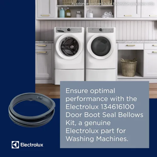 Vista 5 de Electrolux 134616100 - Kit de fuelles para lavadoras, color gris