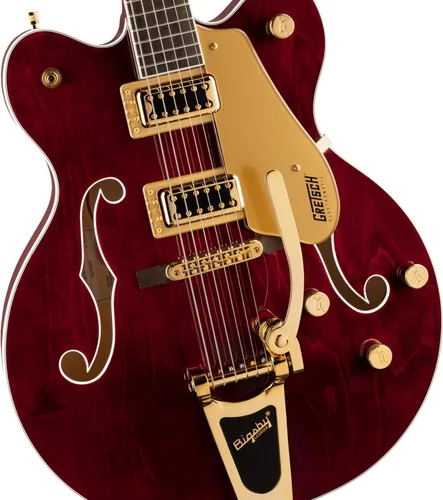Vista 3 de Gretsch G5422TG Guitarra eléctrica electromática clásica de doble corte con Bigsby - Mancha de nogal