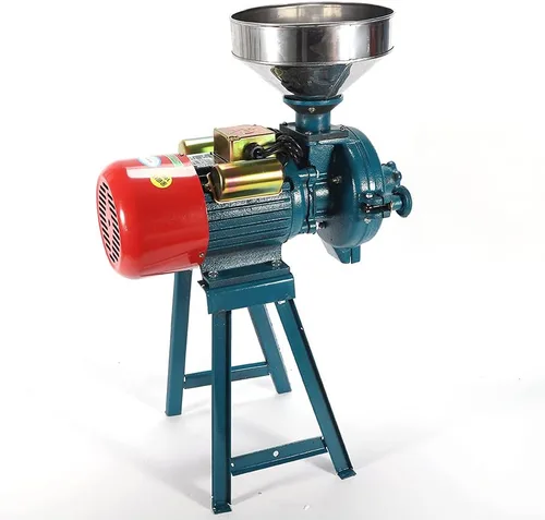 Molino eléctrico de pienso/harina molinillo de cereales secos + embudo de arroz grano de maíz grano café molino de alimentación de trigo, cereales