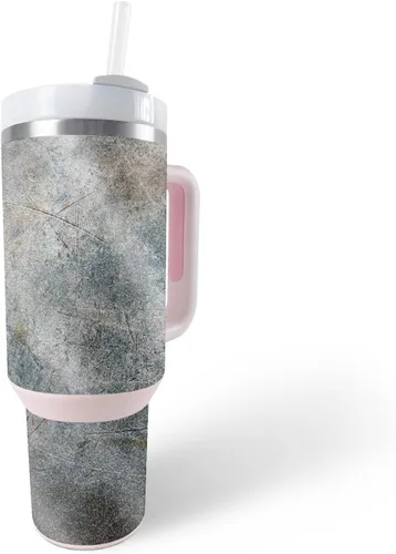 Vista 28 de MightySkins - Vaso con purpurina brillante compatible con Stanley The Quencher H2.0 FlowState de 40 onzas, diseño de rayas marineras, acabado