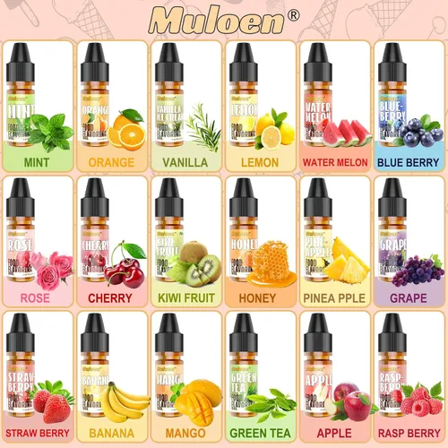 Vista 2 de Aceite aromatizante para alimentos, 18 sabores de aromatizante para dulces, extracto concentrado de sabor de imitación para hornear, brillo