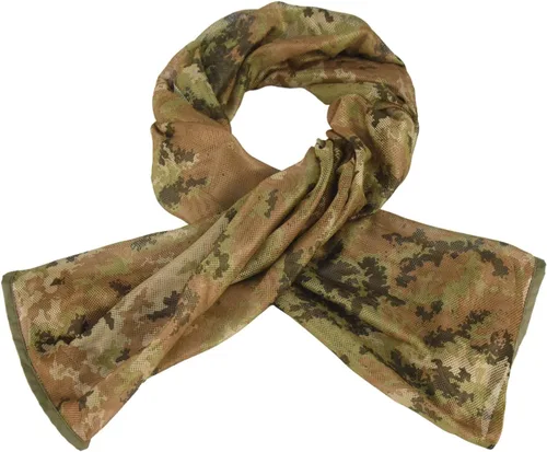 Vista 23 de HYOUT Bufandas tácticas para el cuello Camo Woodland Bufanda del desierto Shemagh para deportes al aire libre