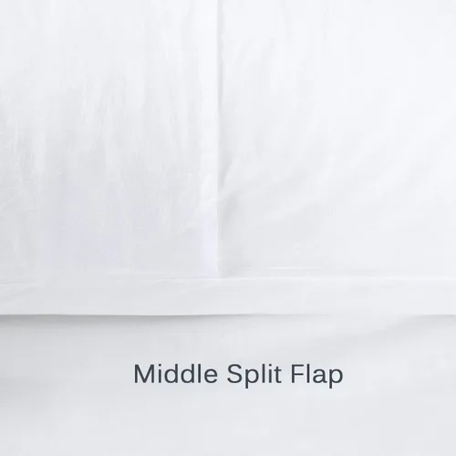 Vista 6 de Juego de 2 fundas de almohada con ojales de encaje con volantes, color blanco, estilo rústico y elegante, de algodón, con bordado, floral