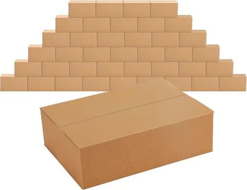 Vista 25 de Edenseelake Cajas de envío pequeñas cajas de cartón de 4 x 4 x 4 pulgadas, paquete de 25