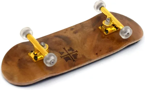 Vista 2 de Teak Tuning Diapasón Pro de 32mm Completo - Totalmente Ensamblado con Componentes de Nivel Pro - Diapasón de Madera en Forma Pro (32x97mm), Ruedas