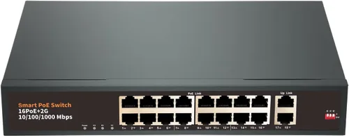 Vista 9 de Interruptor Ethernet 2.5G de 6 puertos, 5 puertos RJ45 de 2.5G, 1 puerto óptico SFP+ de 10G, compatible con interruptores de red