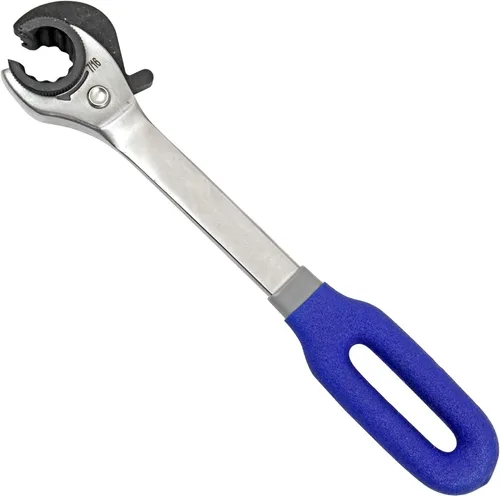 Vista 8 de 4LIFETIMELINES Llave de línea de extremo abierto de trinquete SAE de 1/2 pulgada