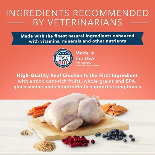 Vista 4 de Blue Buffalo True Solutions Livin' - Alimento seco natural grande para perros adultos de raza grande, pollo, 24 libras