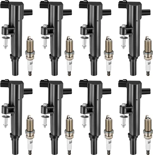 Vista 11 de BDFHYK Paquete de bobinas de encendido compatibles con Chrysler Aspen 300 Jeep Commander Grand Cherokee Dodge Challenger Charger Durango Magnum Ram