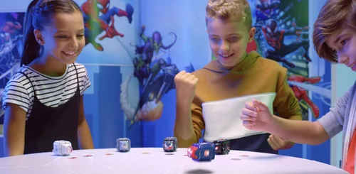 Vista 11 de Marvel Avengers - Paquete de 2 cubos de batalla Capitán América VS Black Panther, libera poder, ataque de lanzamiento, 2 cubos y 6 fichas, sistema